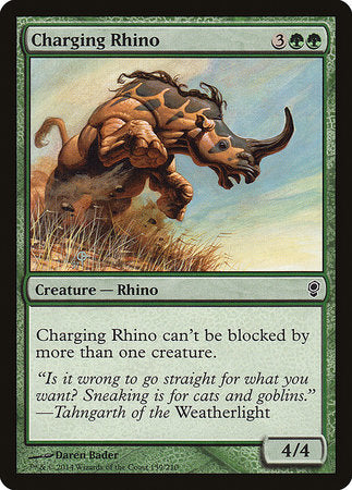 Charging Rhino [Conspiracy] | North Game Den