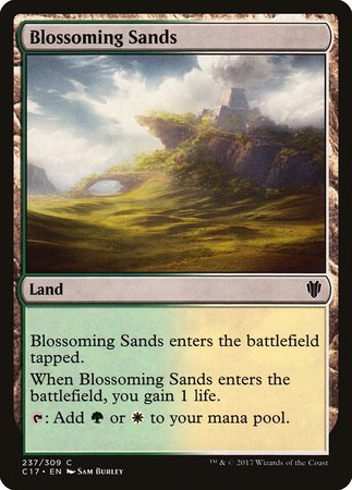 Blossoming Sands [Commander 2017] | North Game Den