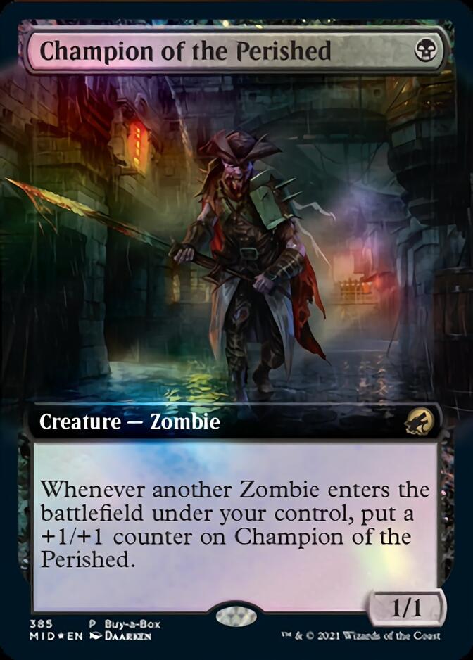 Champion of the Perished (Buy-A-Box) [Innistrad: Midnight Hunt] | North Game Den