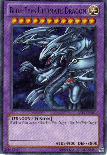 Blue-Eyes Ultimate Dragon [BATT-EN001] Starfoil Rare | North Game Den