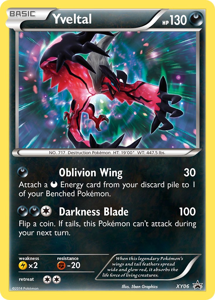 Yveltal (XY06) [XY: Black Star Promos] | North Game Den