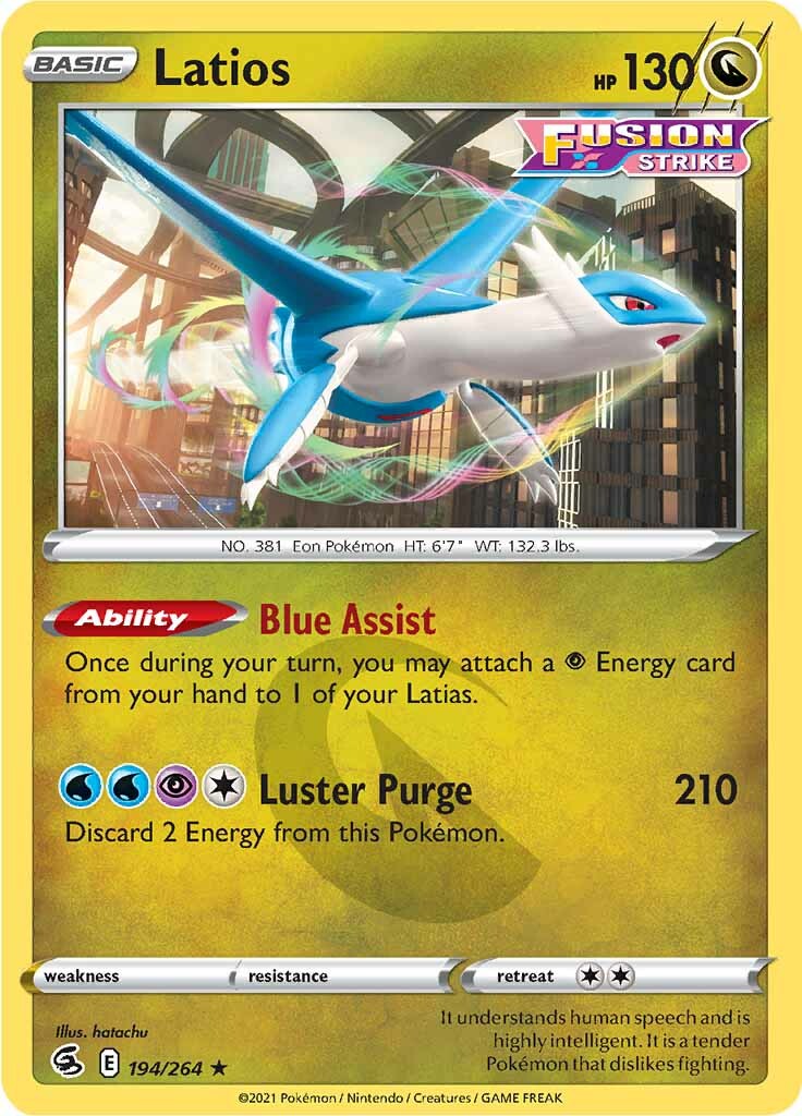 Latios (194/264) [Sword & Shield: Fusion Strike] | North Game Den