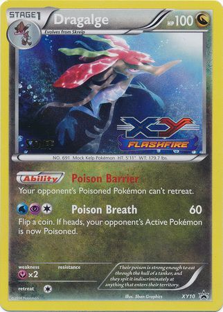 Dragalge (XY10) (Staff) [XY: Black Star Promos] | North Game Den