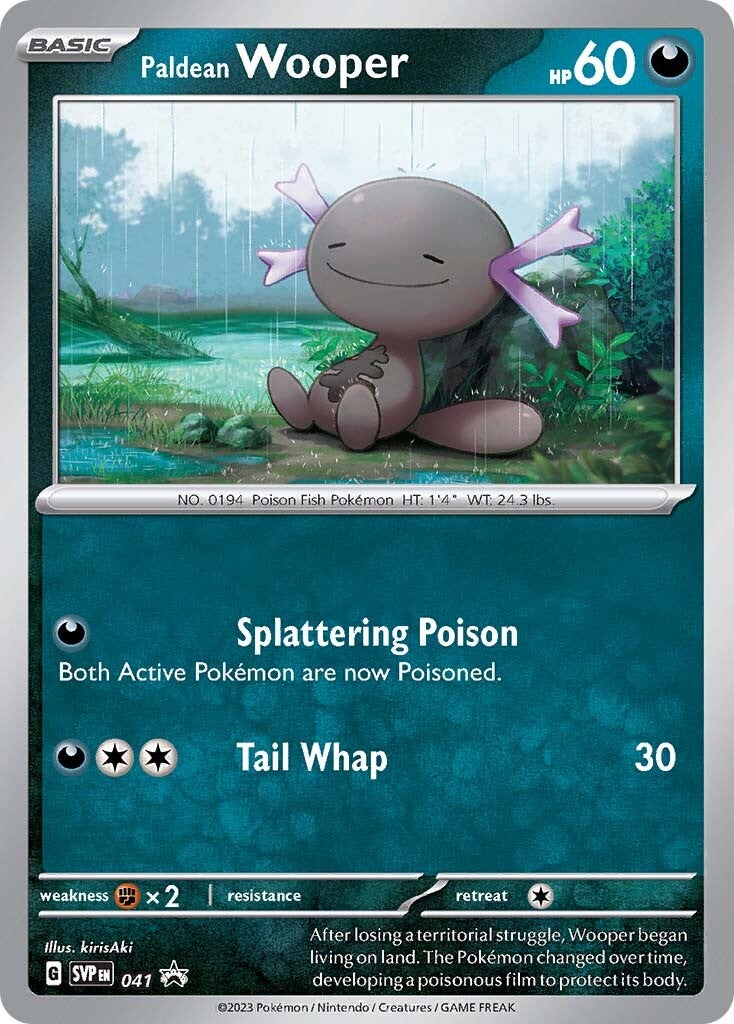 Paldean Wooper (041) [Scarlet & Violet: Black Star Promos] | North Game Den