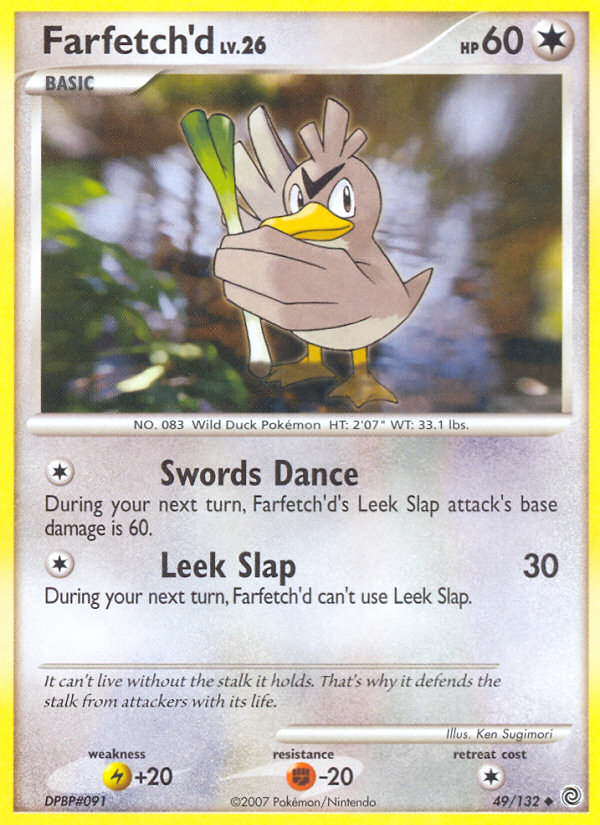 Farfetch'd (49/132) [Diamond & Pearl: Secret Wonders] | North Game Den