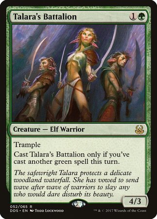 Talara's Battalion [Duel Decks: Mind vs. Might] | North Game Den