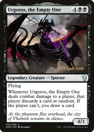 Urgoros, the Empty One [Dominaria Promos] | North Game Den