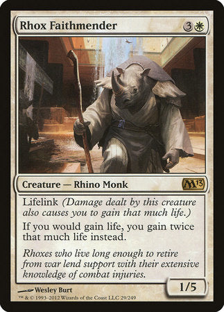 Rhox Faithmender [Magic 2013] | North Game Den