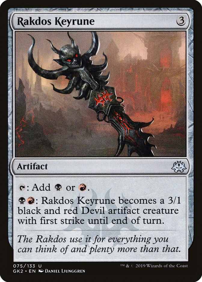 Rakdos Keyrune [Ravnica Allegiance Guild Kit] | North Game Den
