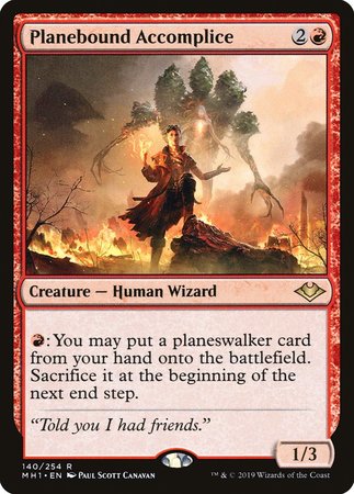 Planebound Accomplice [Modern Horizons] | North Game Den