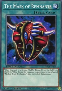 The Mask of Remnants [SBCB-EN119] Common | North Game Den