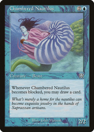 Chambered Nautilus [Mercadian Masques] | North Game Den