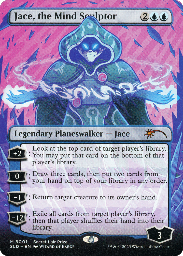 Jace, the Mind Sculptor (Borderless) [Secret Lair Drop Promos] | North Game Den