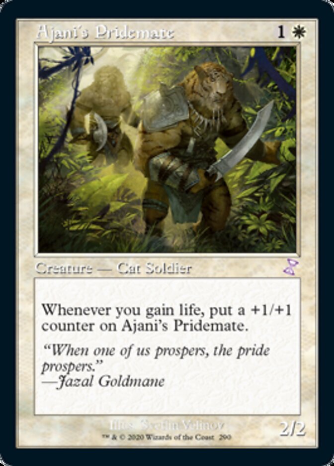 Ajani's Pridemate (Timeshifted) [Time Spiral Remastered] | North Game Den