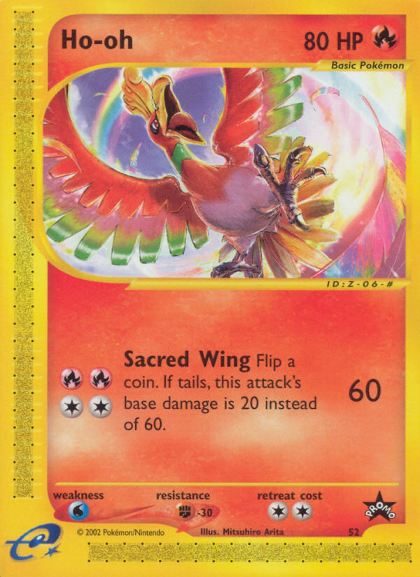Ho-oh (52) [Wizards of the Coast: Black Star Promos] | North Game Den