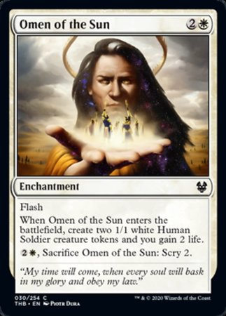 Omen of the Sun [Theros Beyond Death] | North Game Den