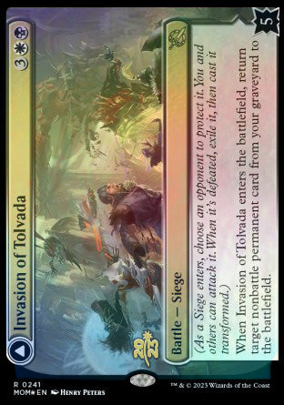 Invasion of Tolvada // The Broken Sky [March of the Machine Prerelease Promos] | North Game Den