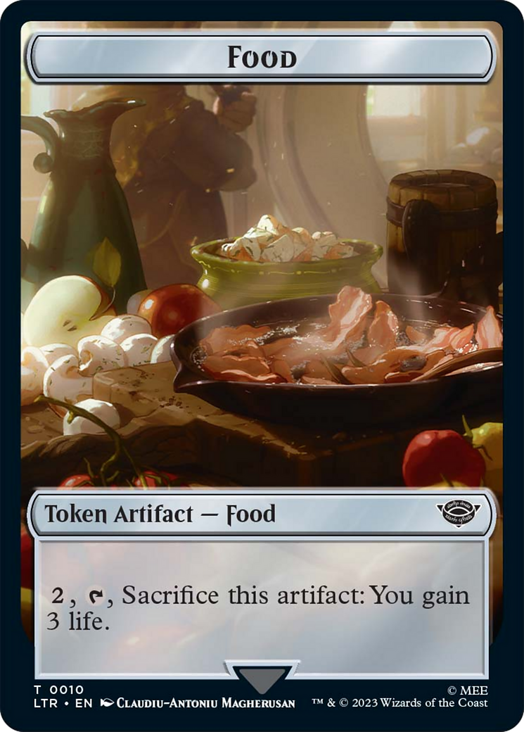 Soldier // Food Token [The Lord of the Rings: Tales of Middle-Earth Commander Tokens] | North Game Den