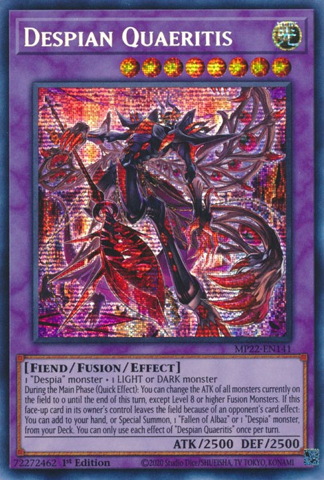 Despian Quaeritis [MP22-EN141] Prismatic Secret Rare | North Game Den