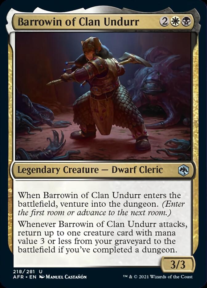 Barrowin of Clan Undurr [Dungeons & Dragons: Adventures in the Forgotten Realms] | North Game Den