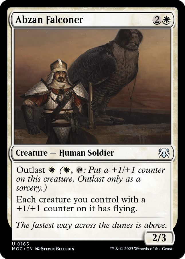 Abzan Falconer [March of the Machine Commander] | North Game Den