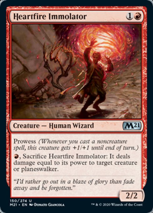 Heartfire Immolator [Core Set 2021] | North Game Den