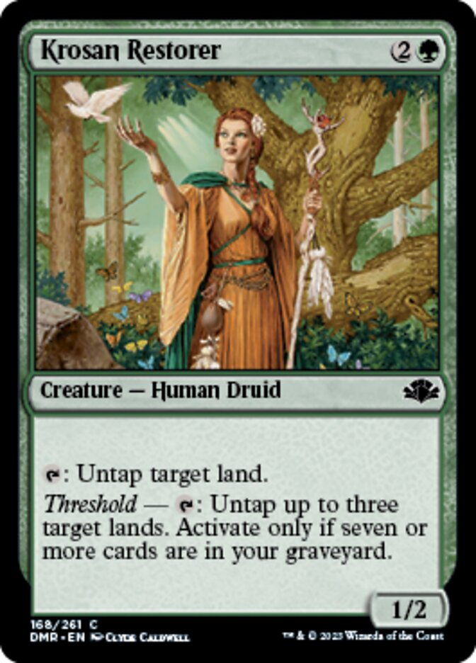 Krosan Restorer [Dominaria Remastered] | North Game Den