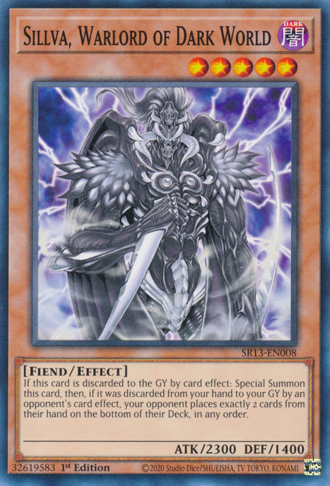 Sillva, Warlord of Dark World [SR13-EN008] Common | North Game Den