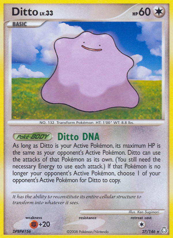 Ditto (27/146) [Diamond & Pearl: Legends Awakened] | North Game Den