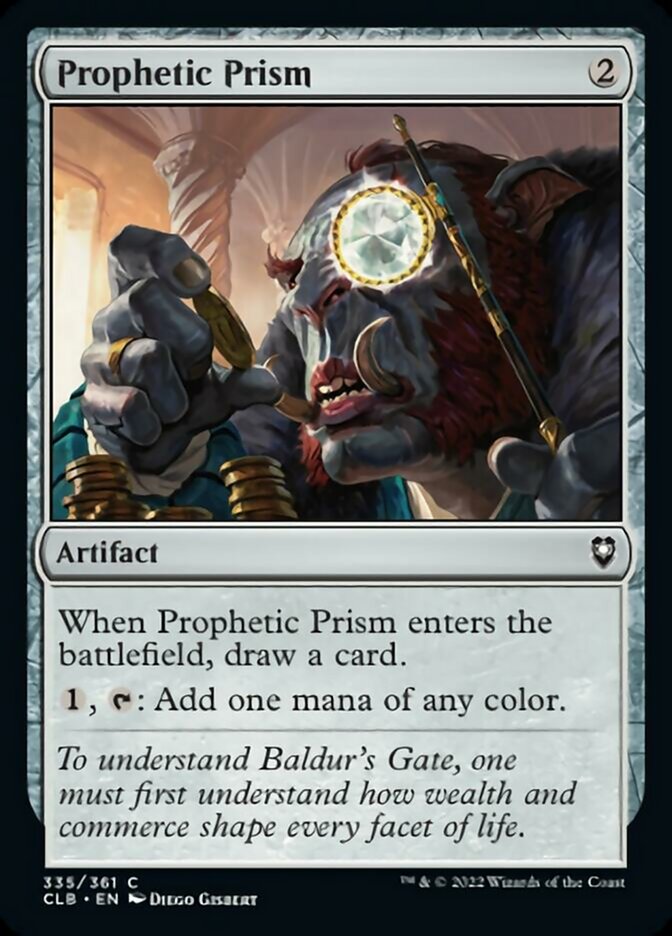 Prophetic Prism [Commander Legends: Battle for Baldur's Gate] | North Game Den
