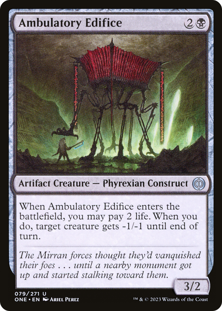 Ambulatory Edifice [Phyrexia: All Will Be One] | North Game Den