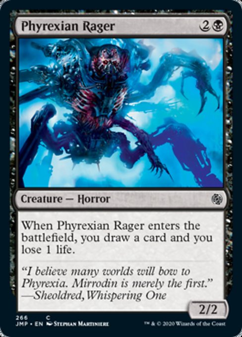 Phyrexian Rager [Jumpstart] | North Game Den