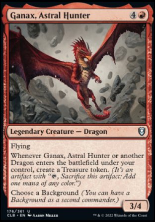 Ganax, Astral Hunter [Commander Legends: Battle for Baldur's Gate] | North Game Den