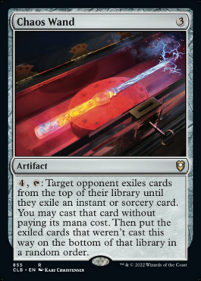 Chaos Wand [Commander Legends: Battle for Baldur's Gate] | North Game Den