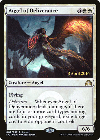 Angel of Deliverance [Shadows over Innistrad Promos] | North Game Den