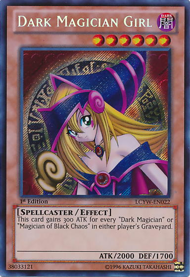 Dark Magician Girl [LCYW-EN022] Secret Rare | North Game Den