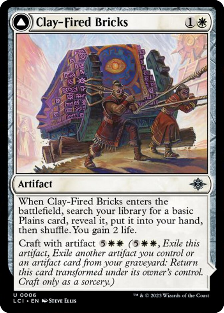 Clay-Fired Bricks // Cosmium Kiln [The Lost Caverns of Ixalan] | North Game Den