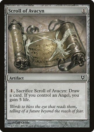 Scroll of Avacyn [Avacyn Restored] | North Game Den