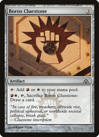 Boros Cluestone [Dragon's Maze] | North Game Den