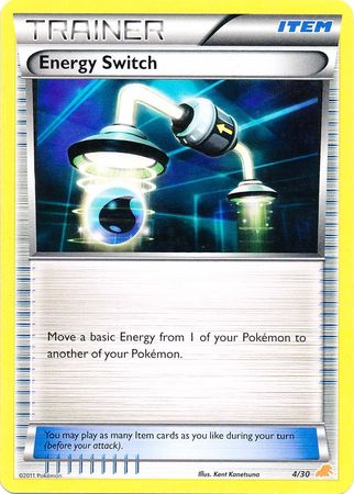 Energy Switch (4/30) [Black & White: Trainer Kit - Excadrill] | North Game Den