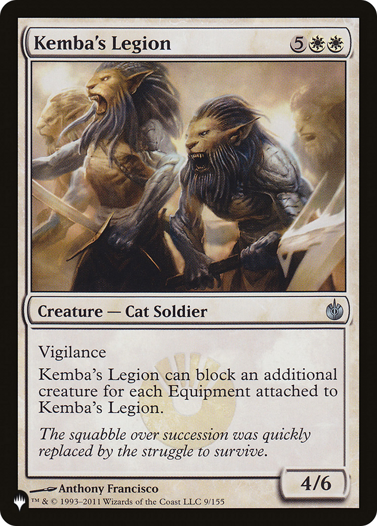 Kemba's Legion [The List] | North Game Den