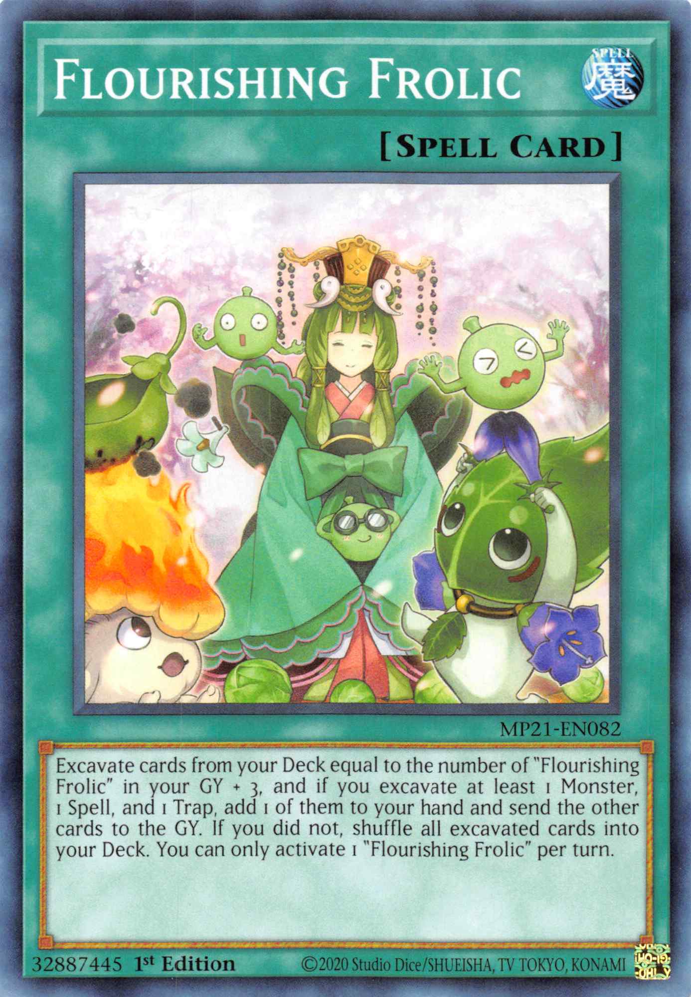 Flourishing Frolic [MP21-EN082] Common | North Game Den