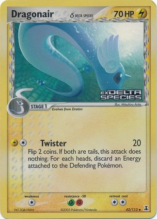 Dragonair (42/113) (Delta Species) (Stamped) [EX: Delta Species] | North Game Den