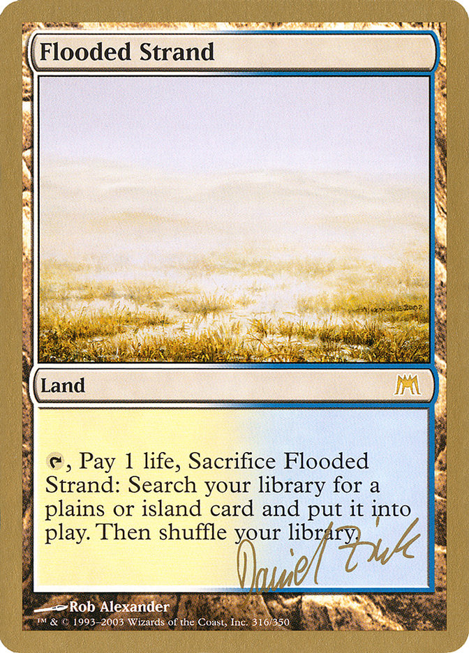 Flooded Strand (Daniel Zink) [World Championship Decks 2003] | North Game Den