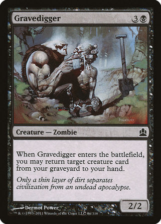 Gravedigger [Commander 2011] | North Game Den