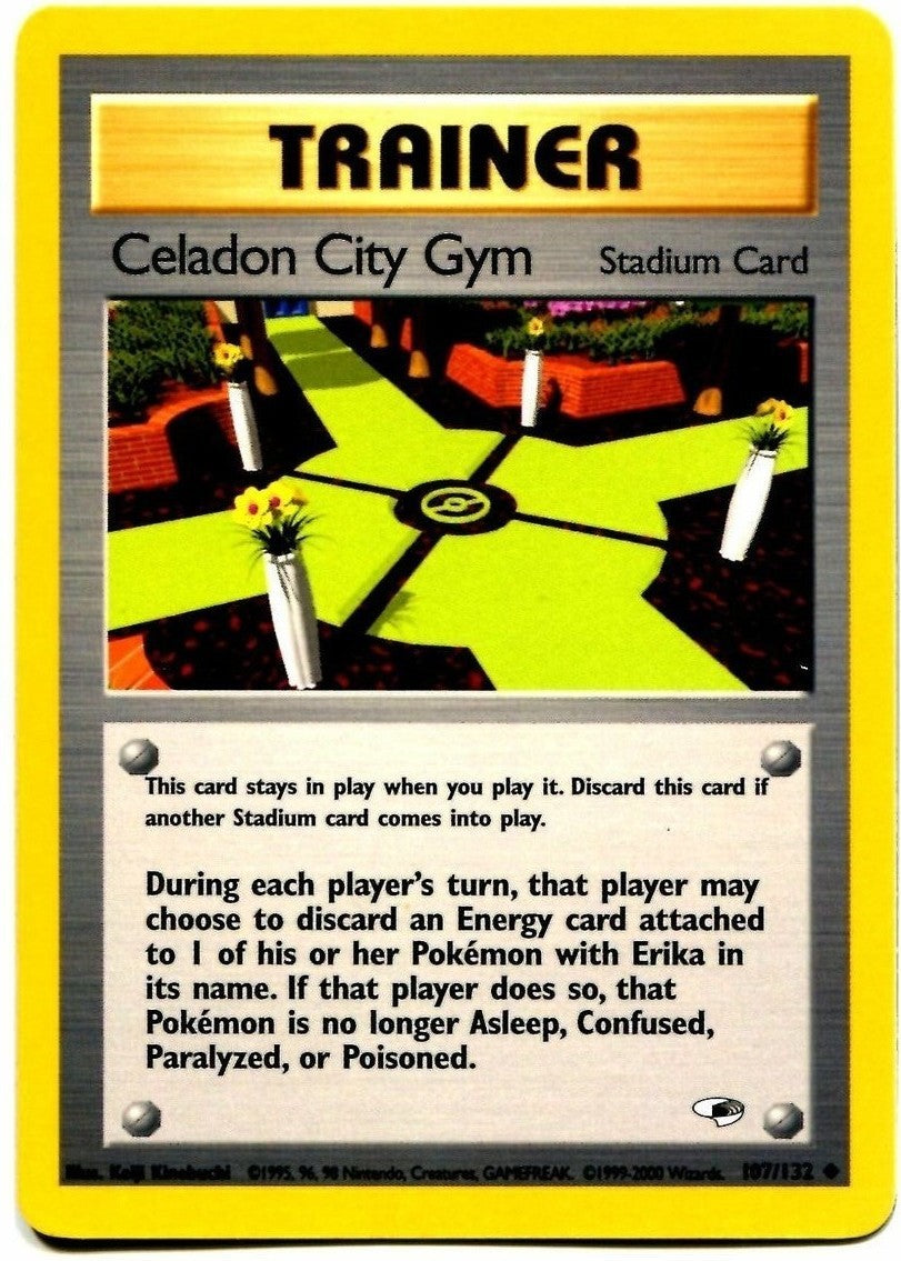 Celadon City Gym (107/132) [Gym Heroes Unlimited] | North Game Den