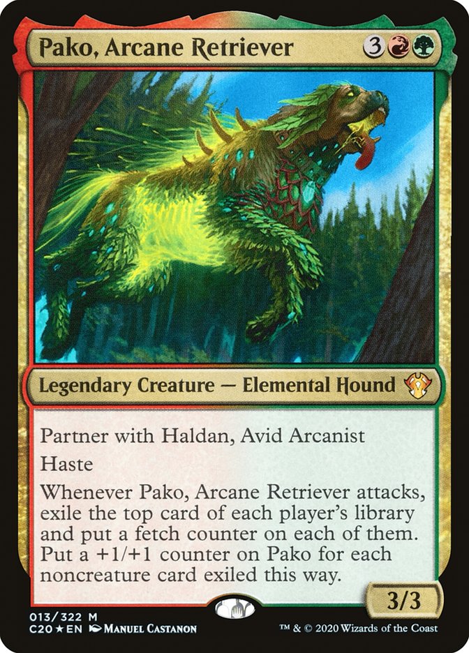 Pako, Arcane Retriever [Commander 2020] | North Game Den