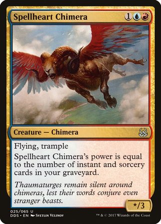 Spellheart Chimera [Duel Decks: Mind vs. Might] | North Game Den