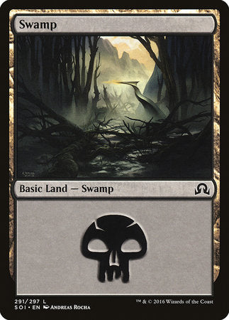 Swamp (291) [Shadows over Innistrad] | North Game Den