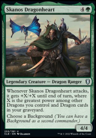Skanos Dragonheart [Commander Legends: Battle for Baldur's Gate] | North Game Den